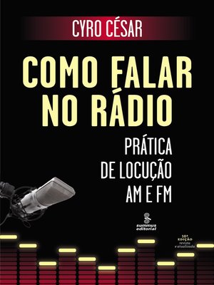 cover image of Como falar no rádio